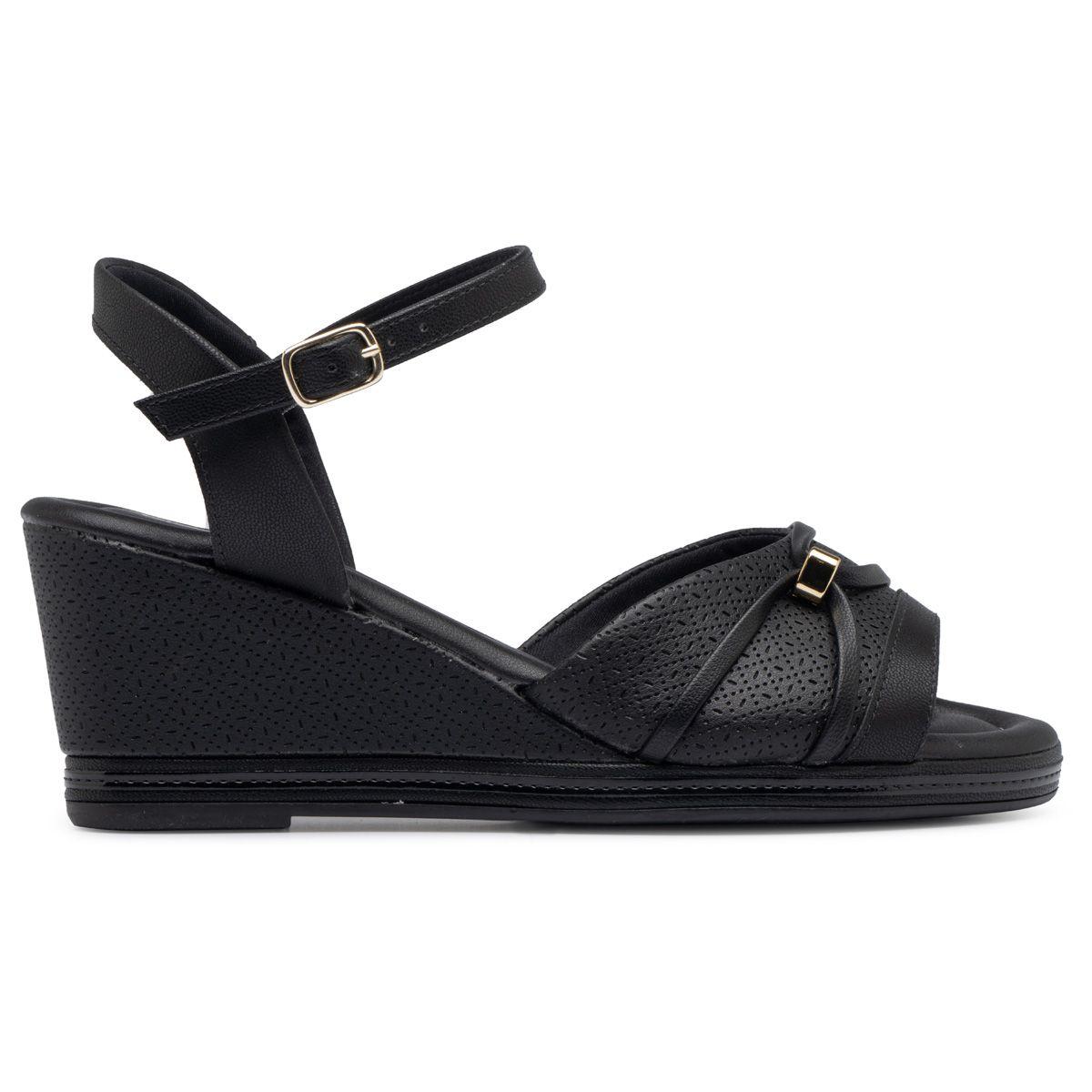Sandalia Mujer Anabela Alice Negro 759 Piccadilly-0