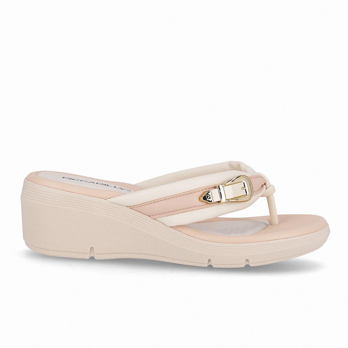 Sandalia Mujer Crema/Beige Cecilia 328  Piccadilly-0