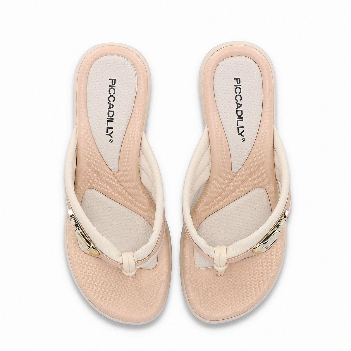 Sandalia Mujer Crema/Beige Cecilia 328  Piccadilly-1