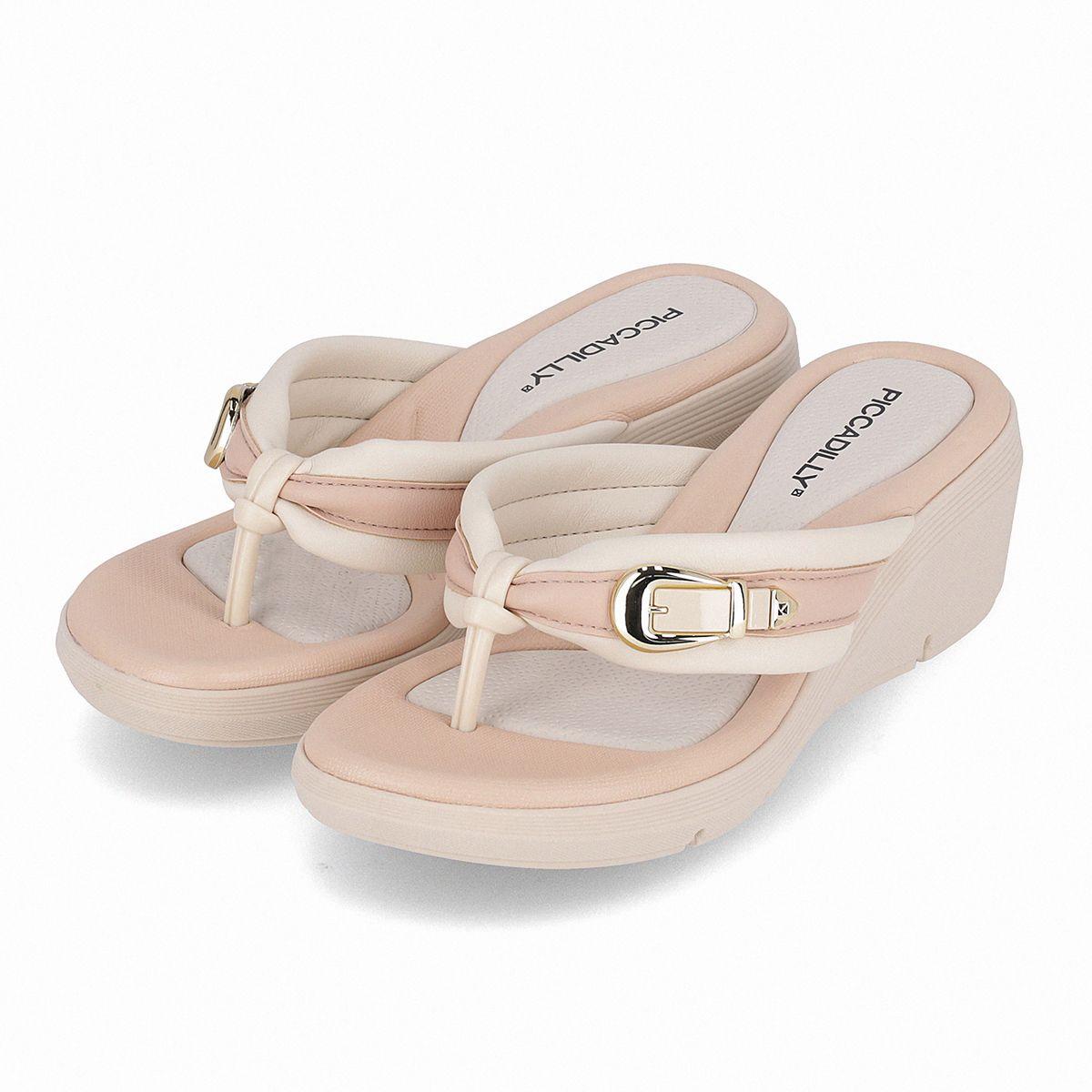 Sandalia Mujer Crema/Beige Cecilia 328  Piccadilly-2