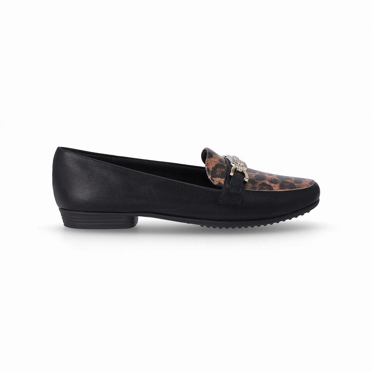 Zapato Raquel Animal Print/Negro Piccadilly-2