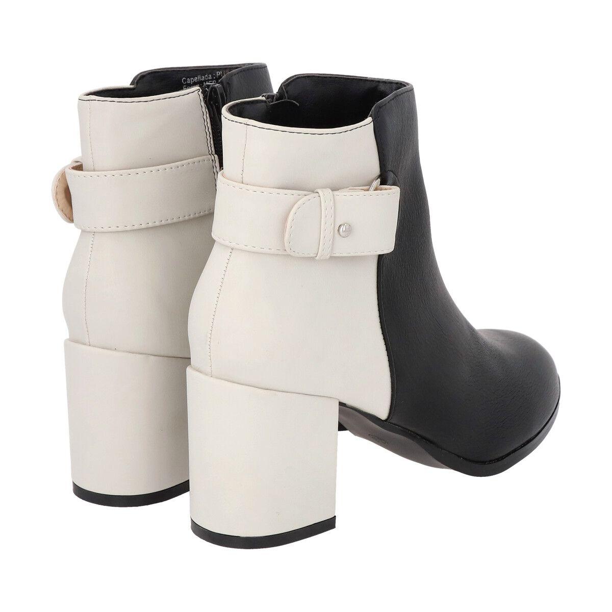 Botin Mujer Negro Rodas 11 Police-4