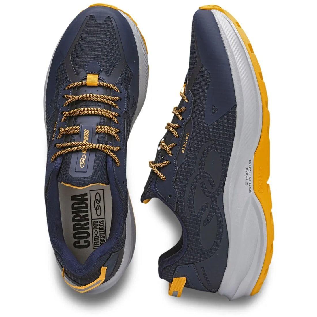 Zapatilla Trail Running Mujer Neblina Azul Marino-3