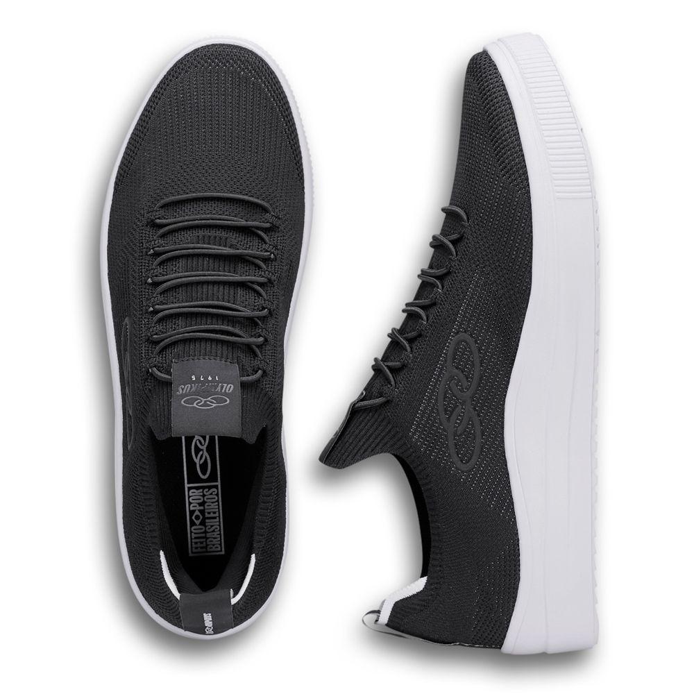 Zapatilla Hombre 215G Ultraleve Negro Olympikus-2