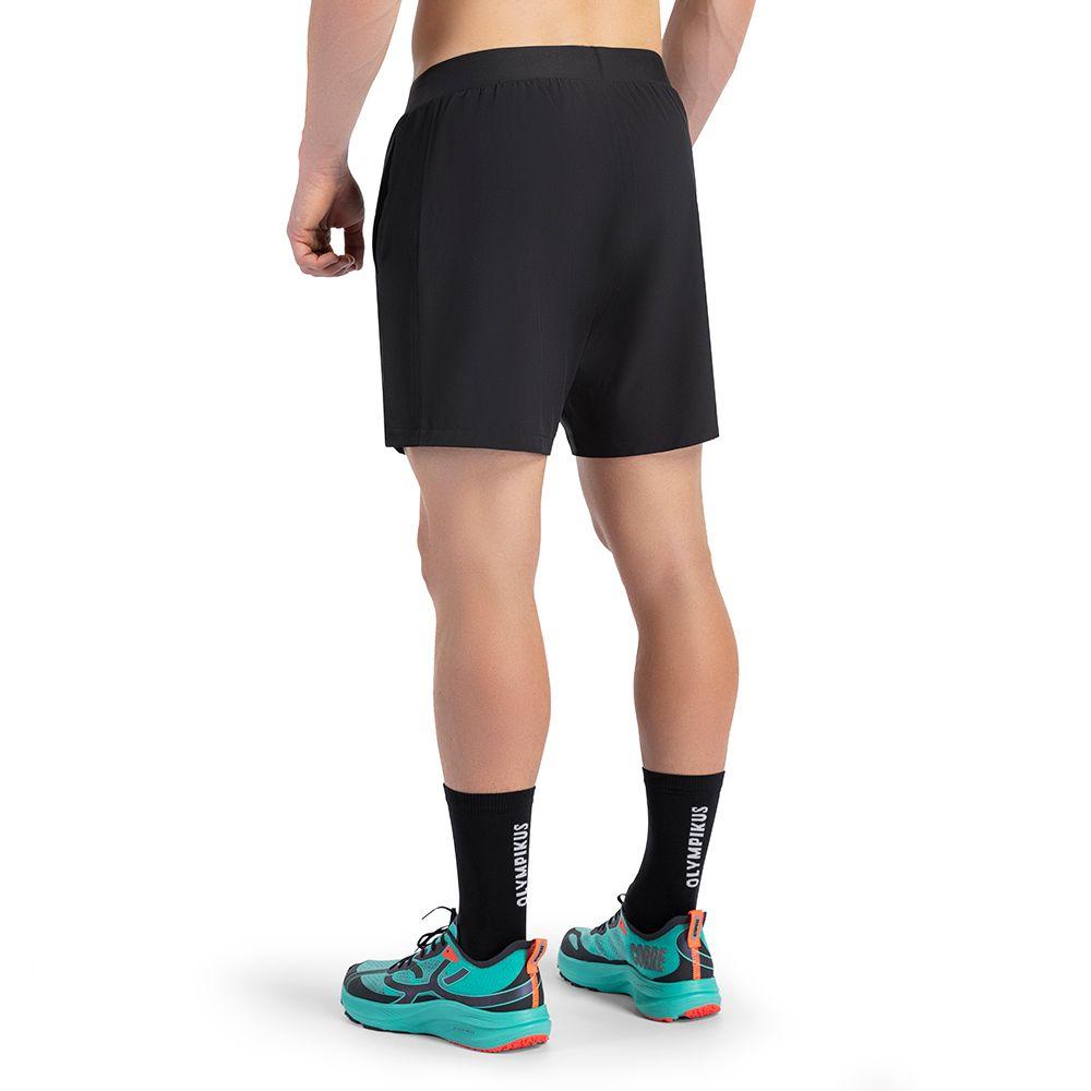 SHORT CON CALZA INTERNA NEGRO HOMBRE-2