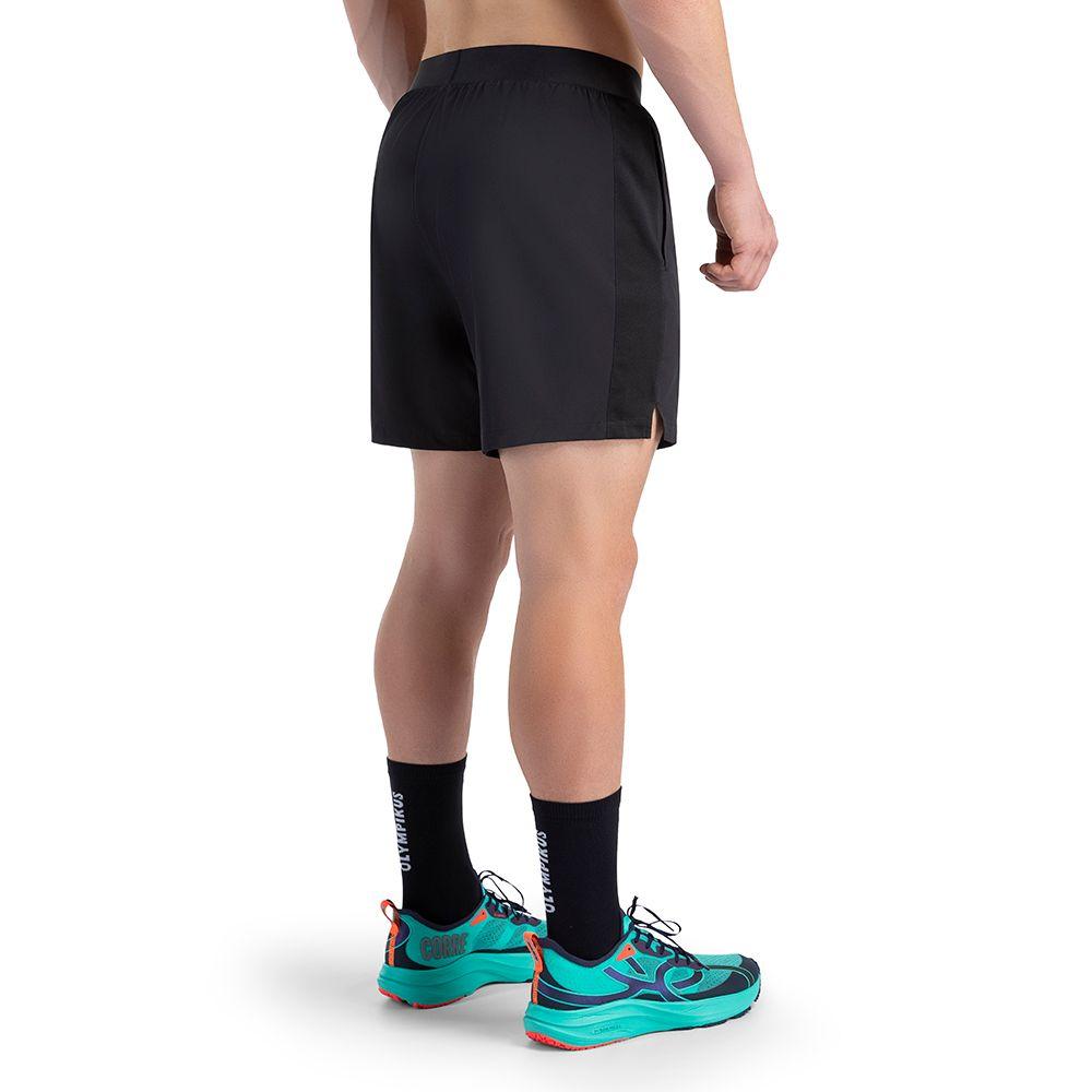 SHORT CON CALZA INTERNA NEGRO HOMBRE-3