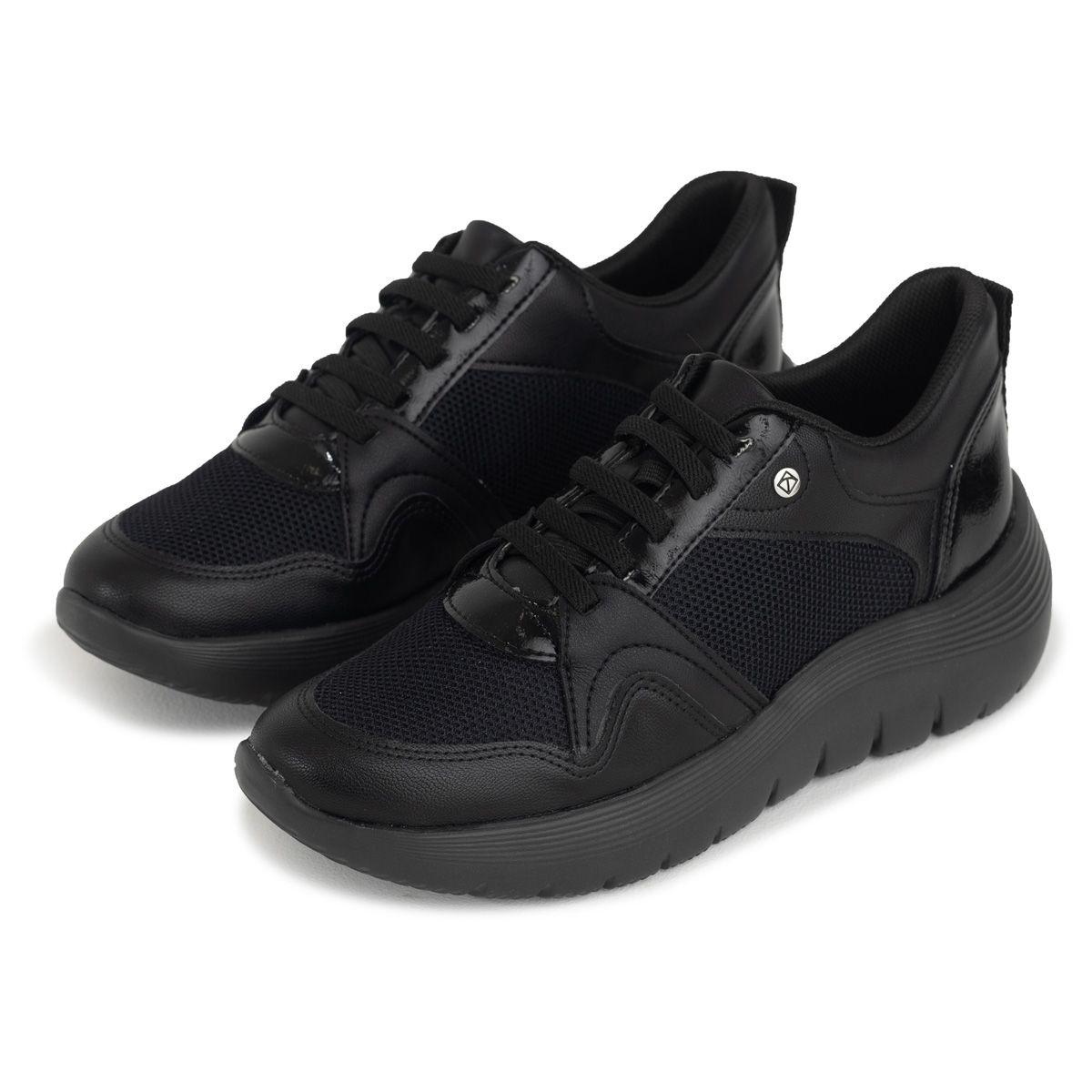Zapatilla Mujer Negro Eliane 830 Piccadilly-1