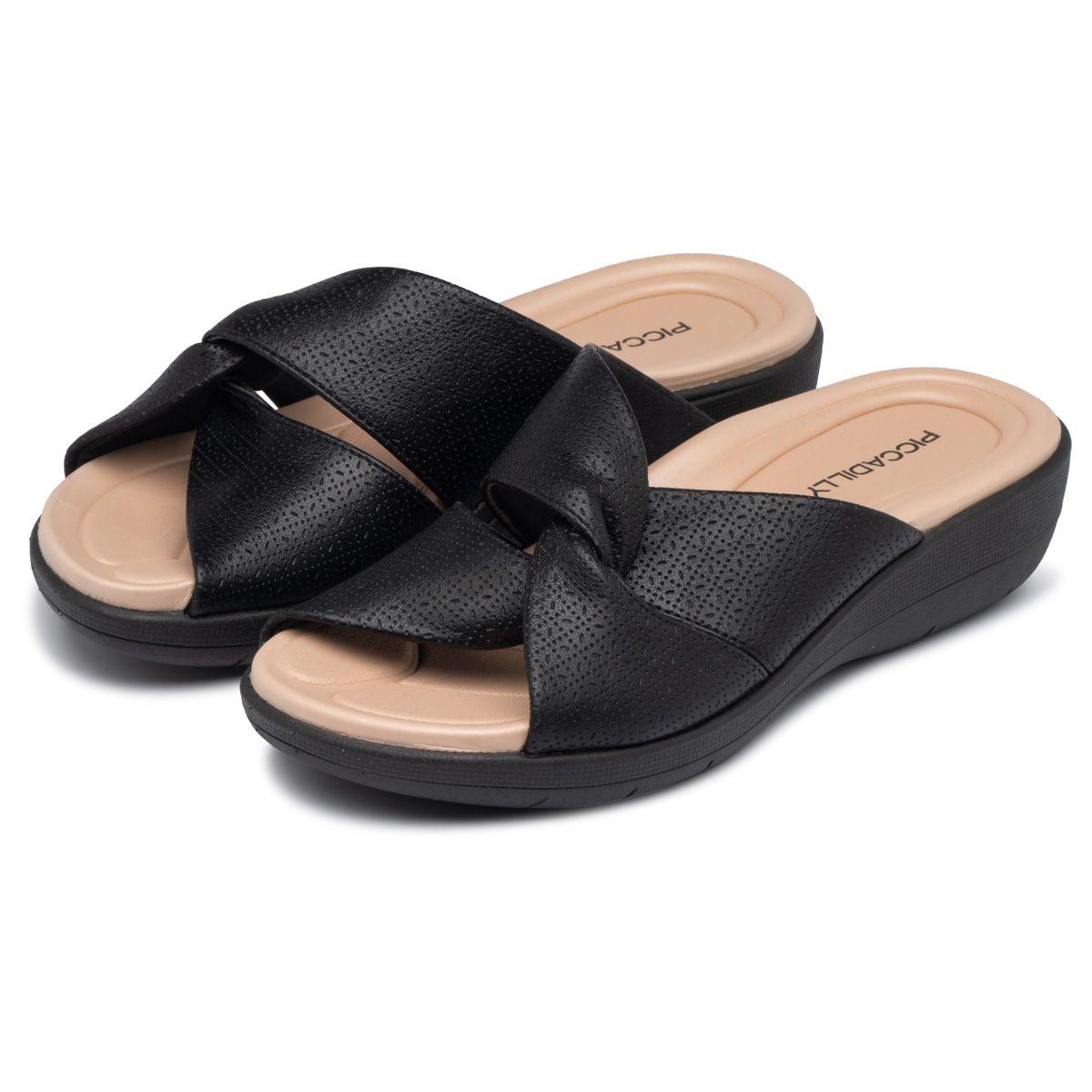 Sueco Mujer Anabela Fascitis Negro 400 Piccadilly-2