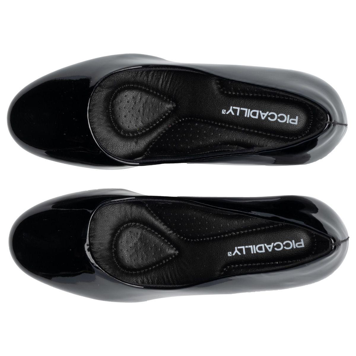 Zapato Mujer Negro Tati Charol Piccadilly-1