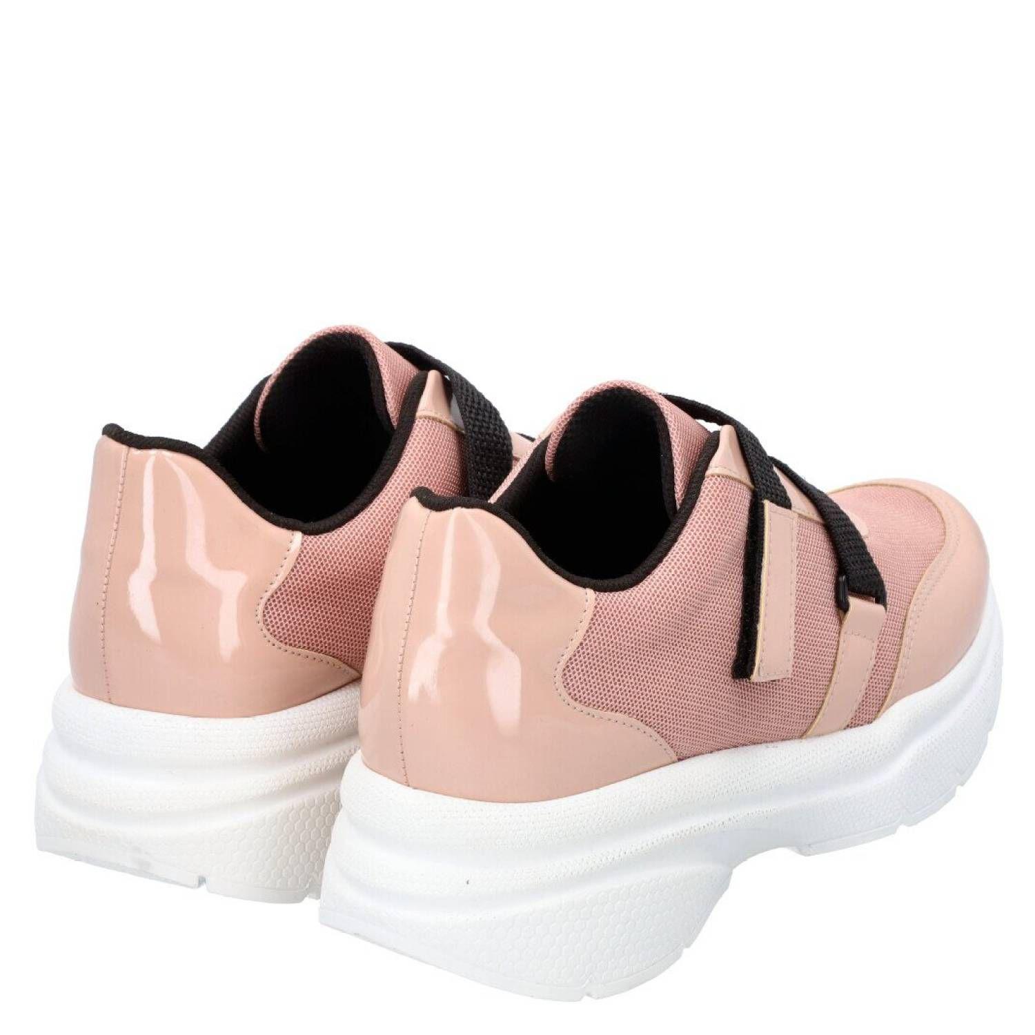 Zapatilla Urbana Mujer Rosa/Negro Barbara Piccadilly-2