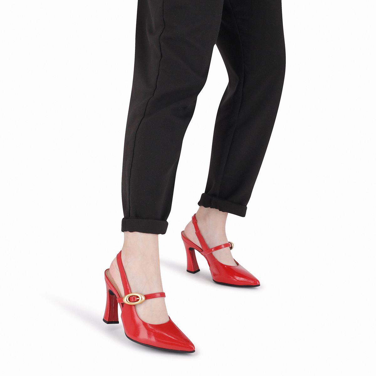 Zapato Mujer Rojo/Charol Silvana 174 Piccadilly-2