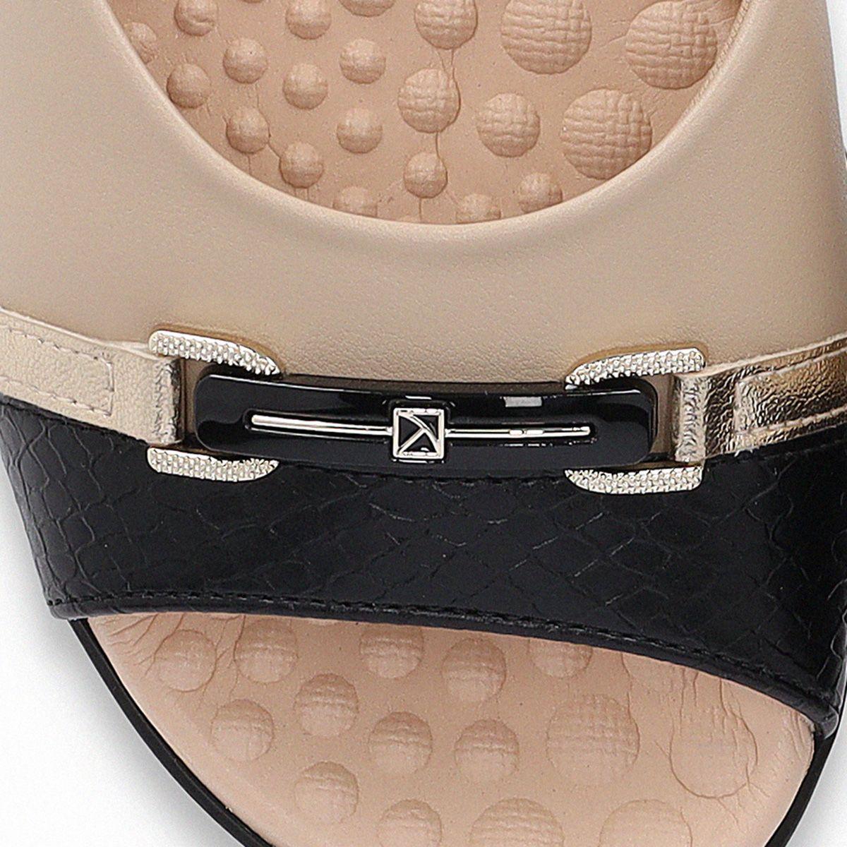 Sandalia Camila Marfil/Negro Piccadilly-4