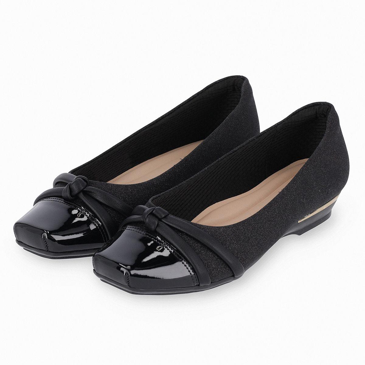 Zapato Fernanda  Glitter Negro Piccadilly-0