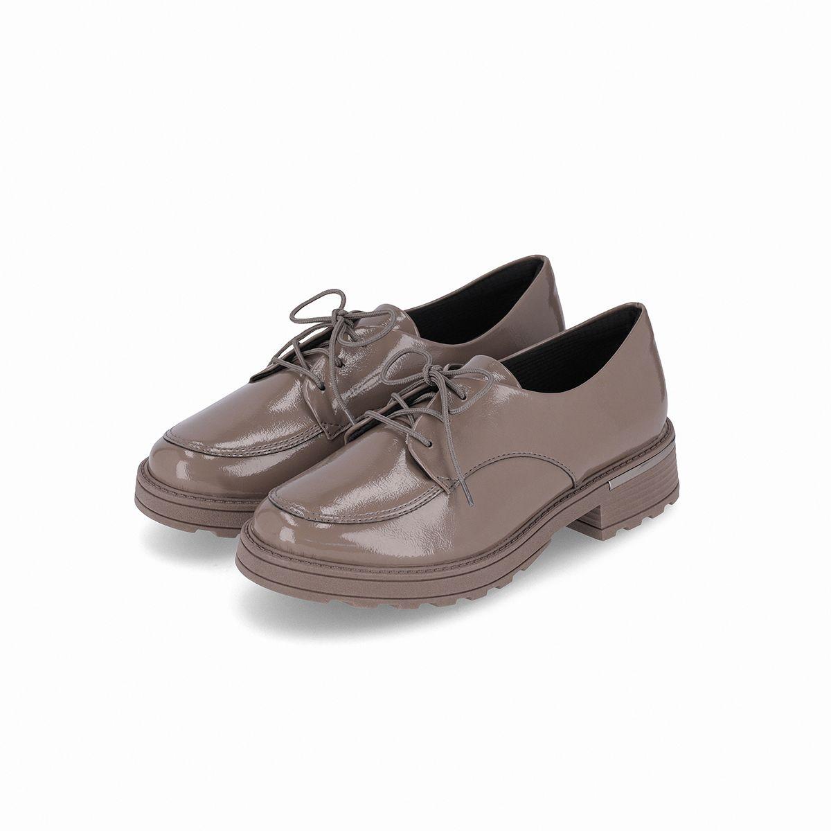 Mocasín Gisa/Cordones Taupe Piccadilly-0