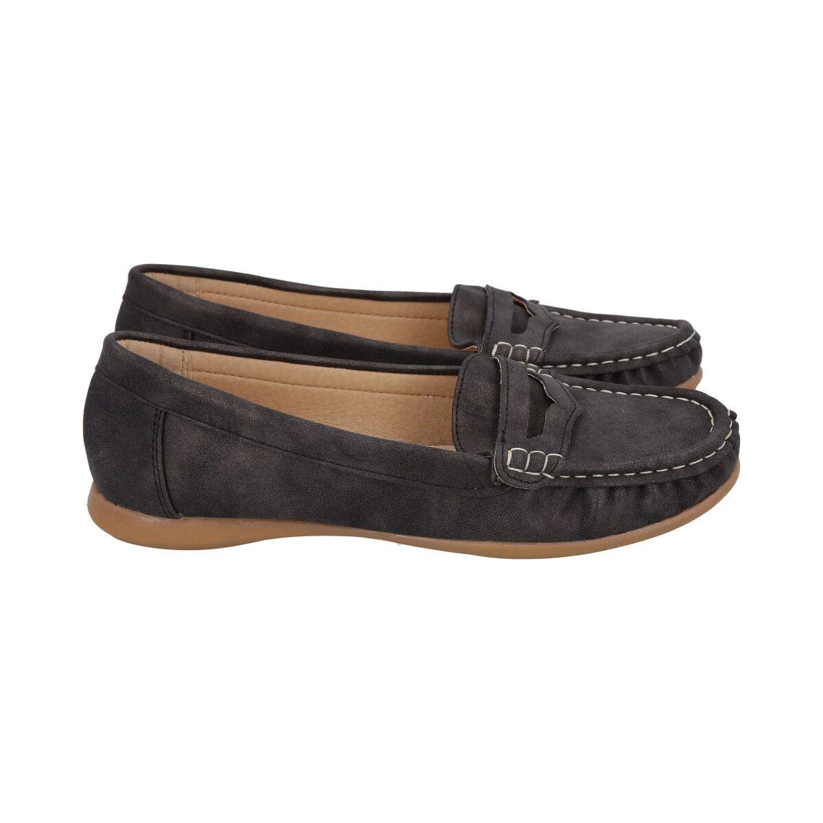 Mocasín Letti Negro Police-0