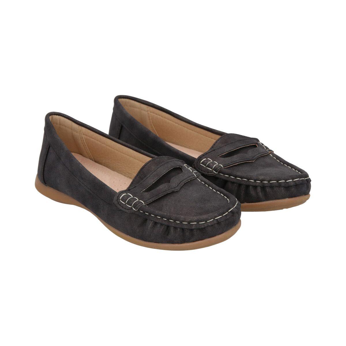 Mocasín Letti Negro Police-1