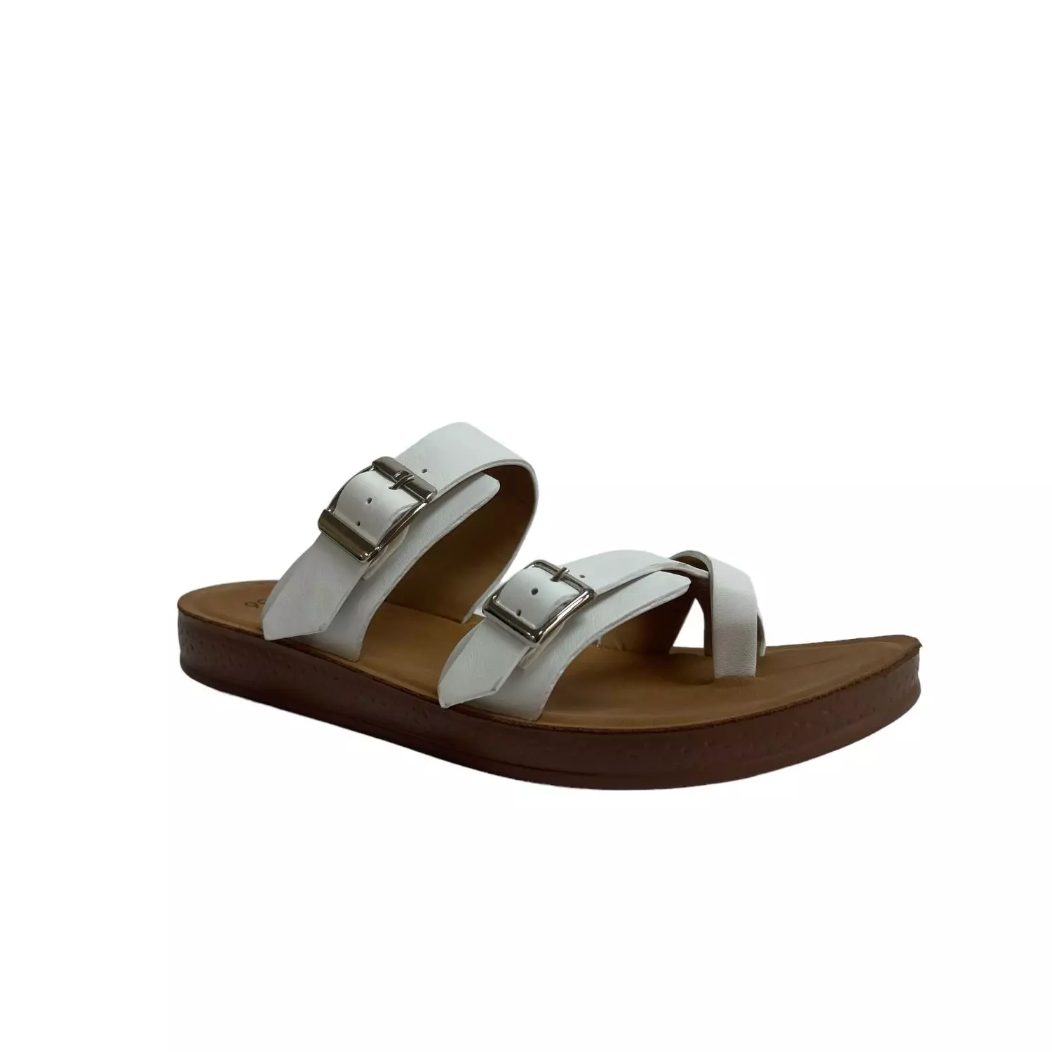 Sandalia Mujer Blanco Soledad Detogni-1