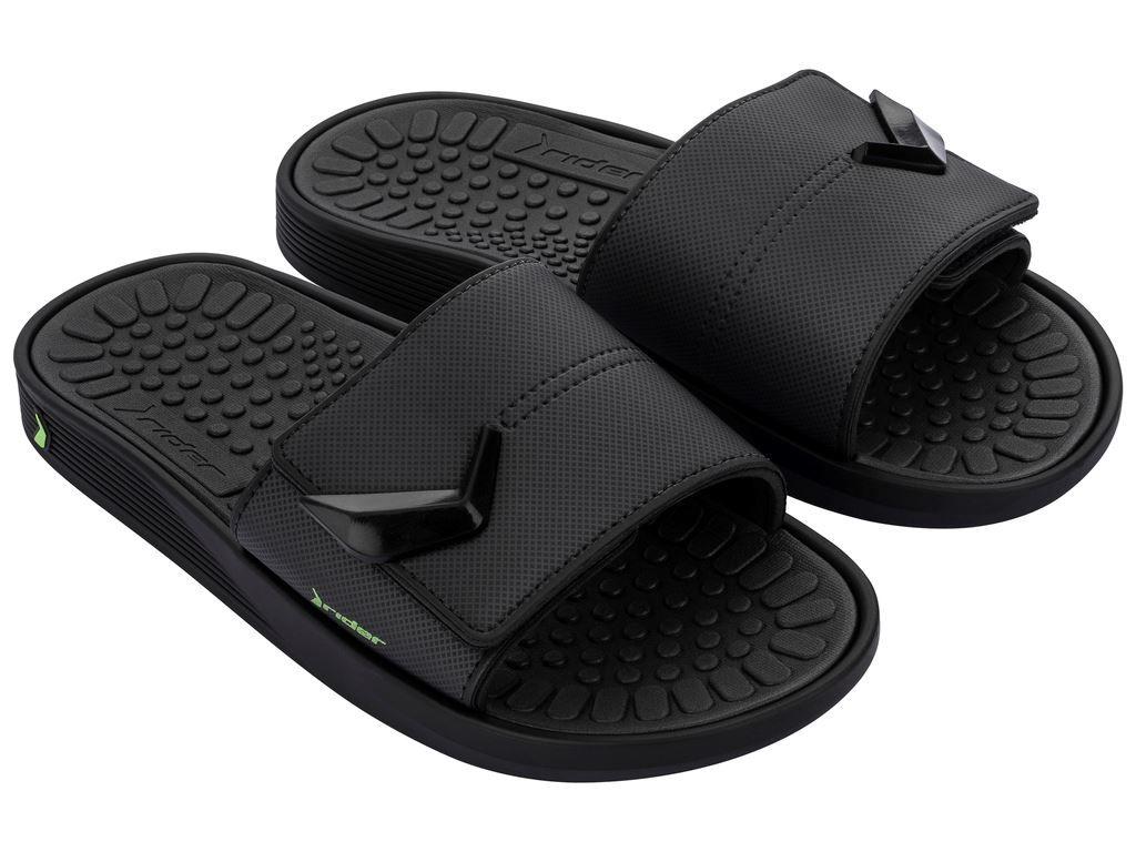 Sandalia Hombre Negro Street 404 Rider-0