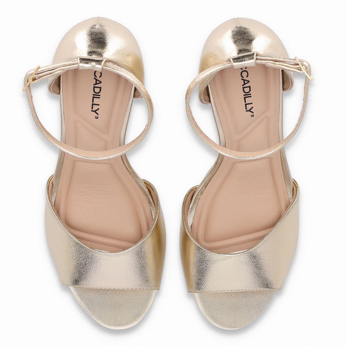 Sandalia Mujer Dorado Cristine 325  Piccadilly-1