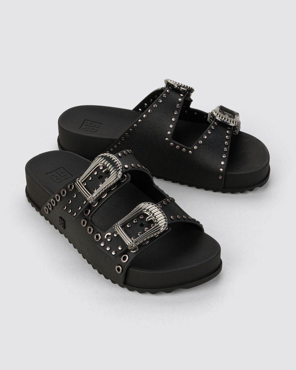 Sandalia Mujer Negro Hold Ad Zaxy-3