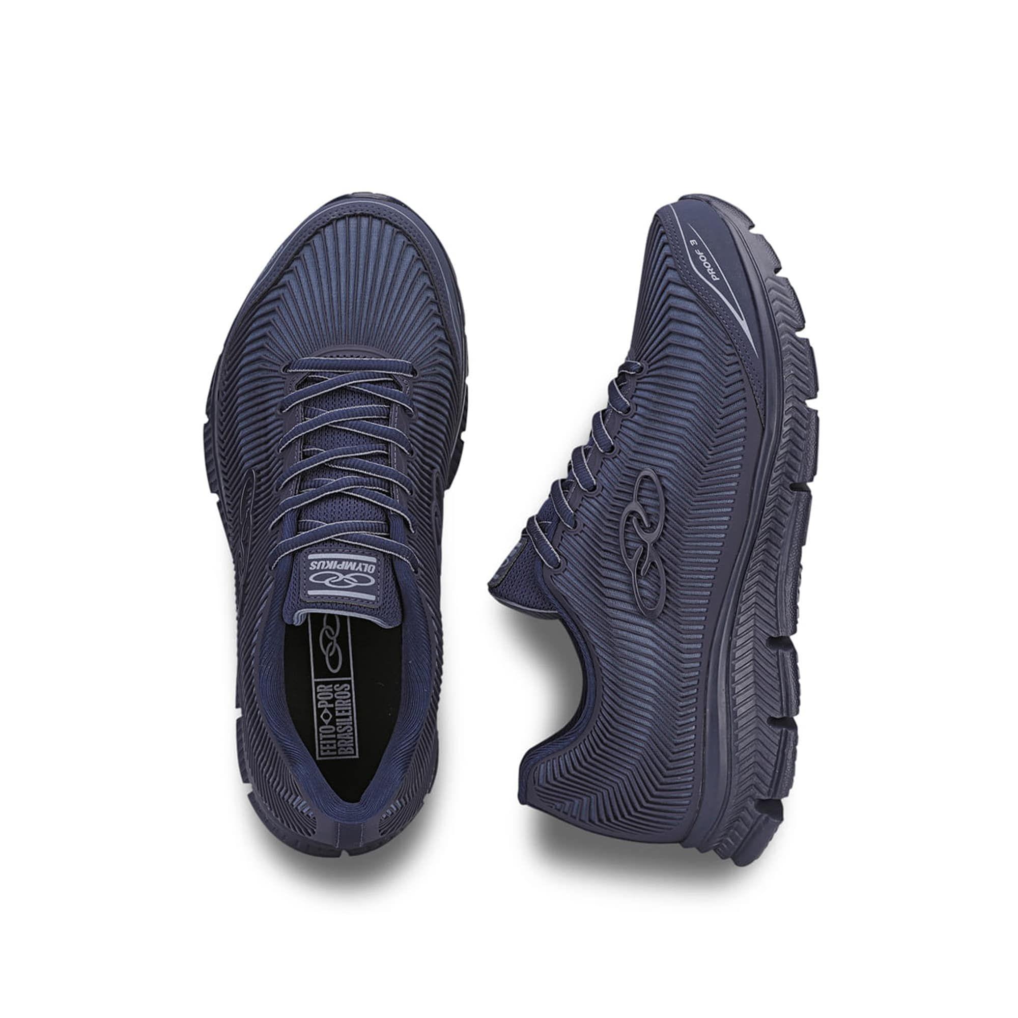 Zapatilla Infantil Proof 3 Infantil Azul Marino-2