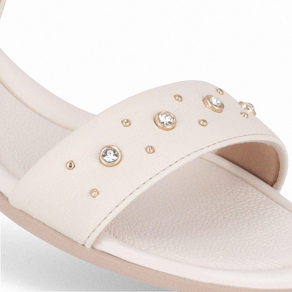 Sandalia Mujer Crema/Strass Taila 68 Piccadilly-4