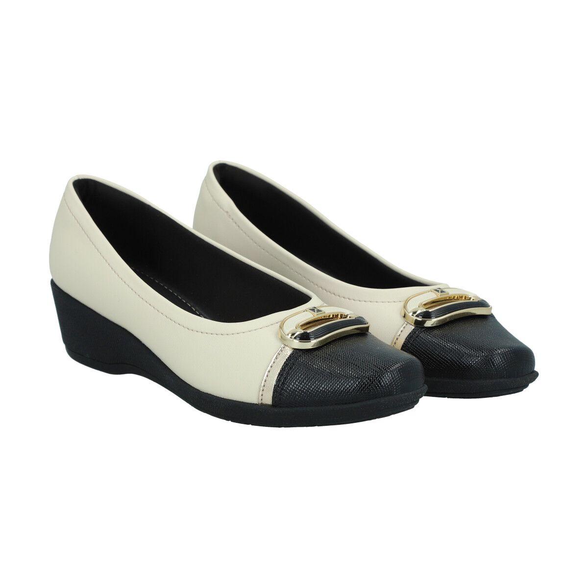 Zapato Ivone Negro/Blanco Piccadilly-0