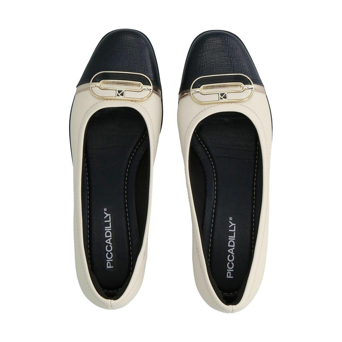 Zapato Ivone Negro/Blanco Piccadilly-3