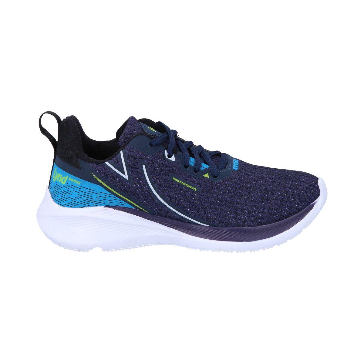 Zapatilla Mujer Soma Azul/Negro Lynd-3