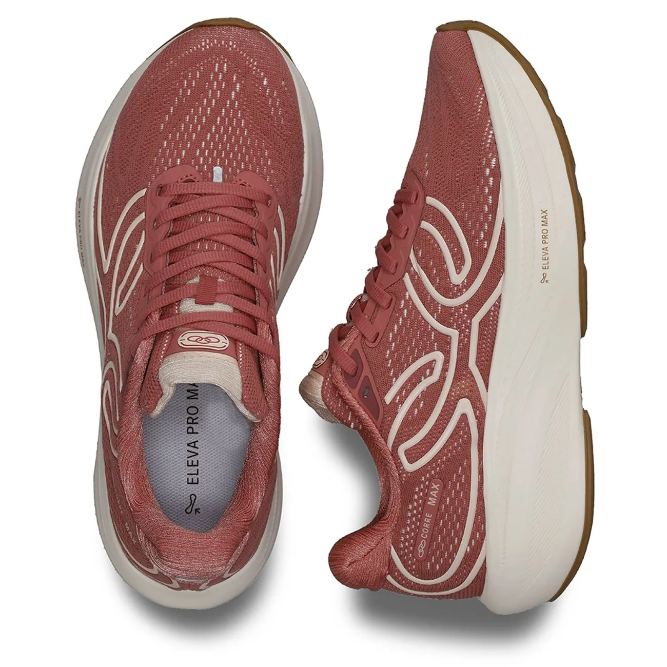 Zapatilla Running Mujer Corre MAX Rosado-2