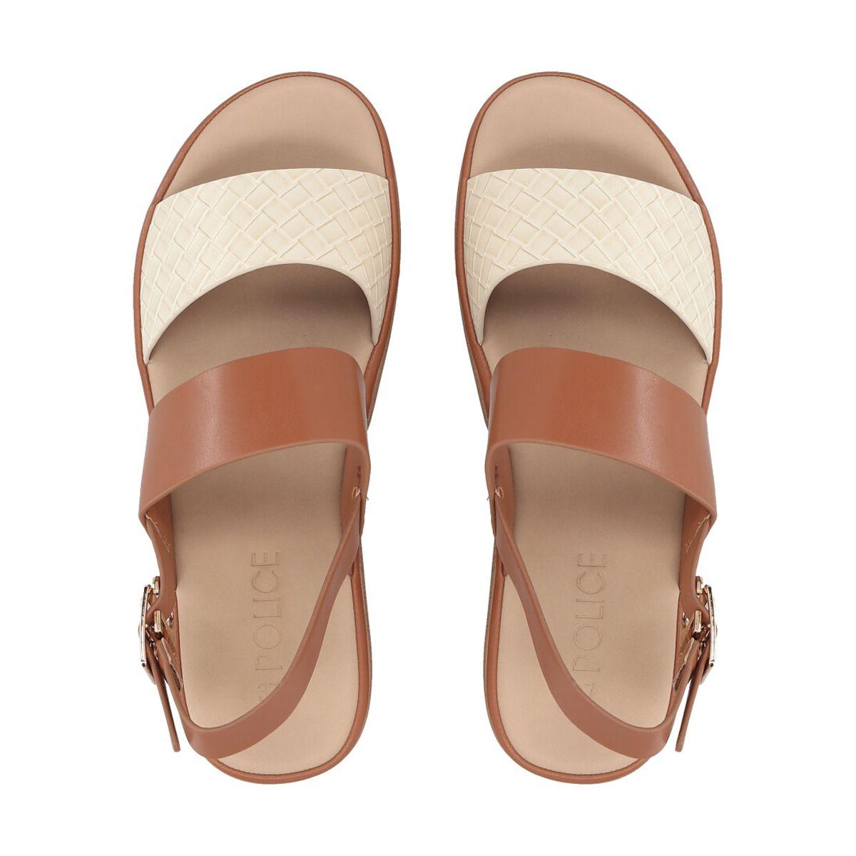Sandalia Mujer Camel Kylie Police-2