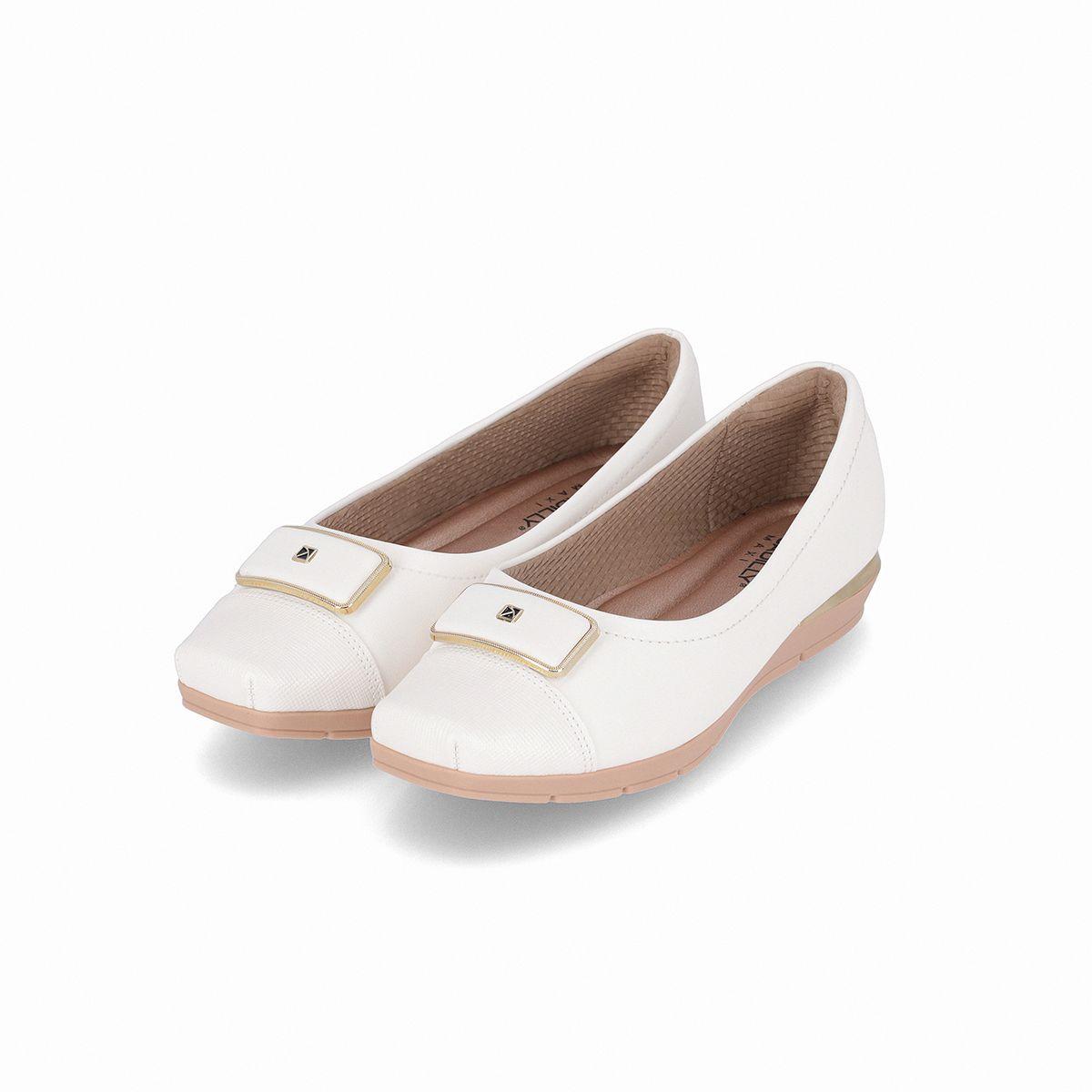 Zapato Mujer Blanco Fernanda Piccadilly-1