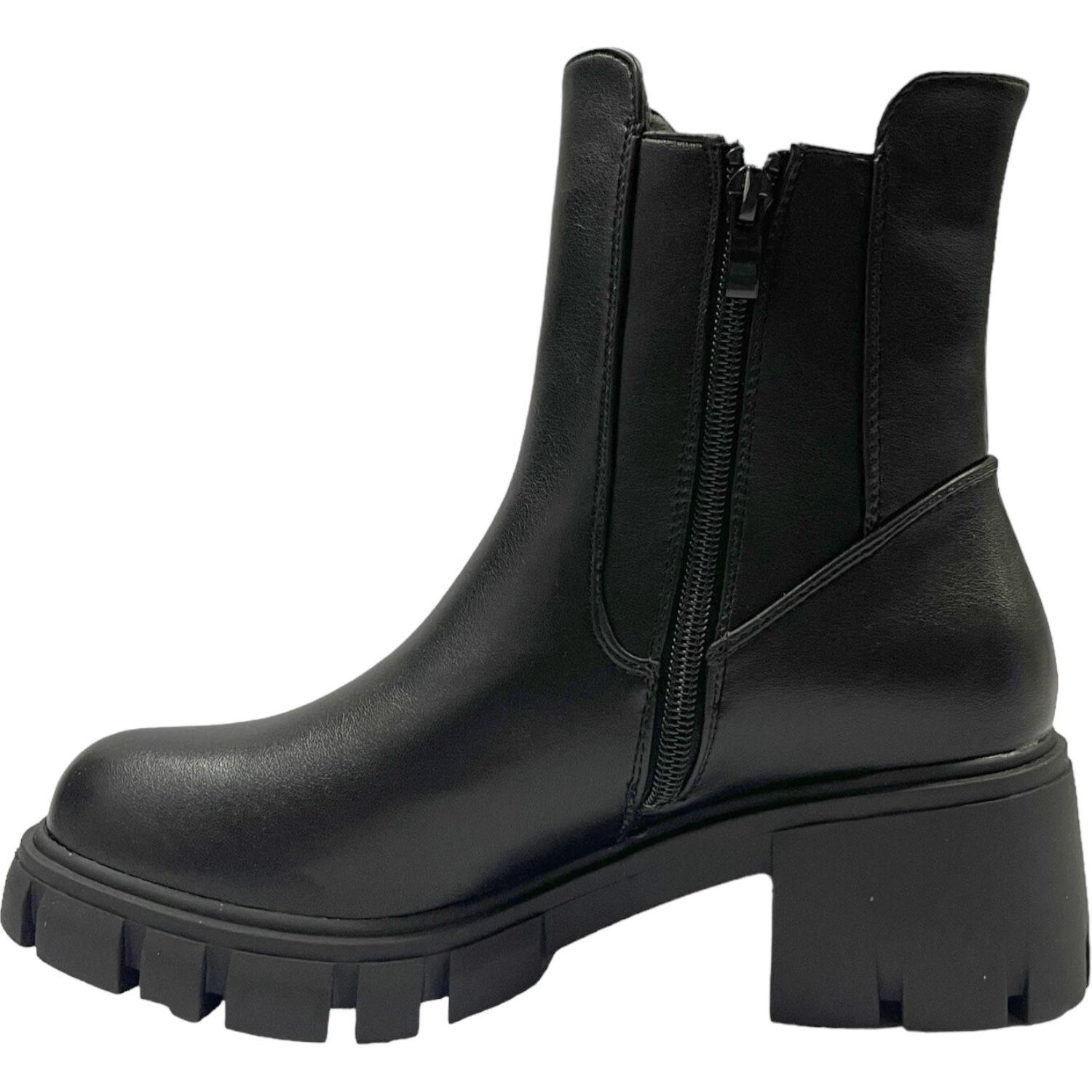 Botin Mujer Negro Denver Detogni-1