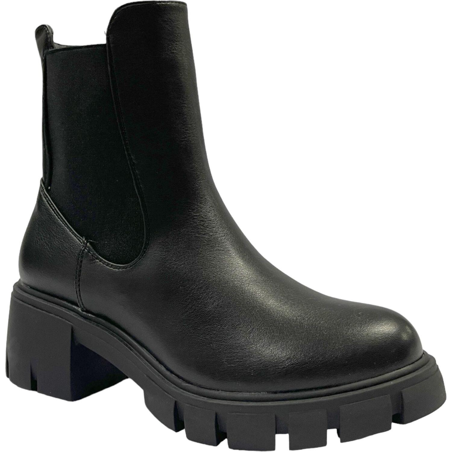 Botin Mujer Negro Denver Detogni-2