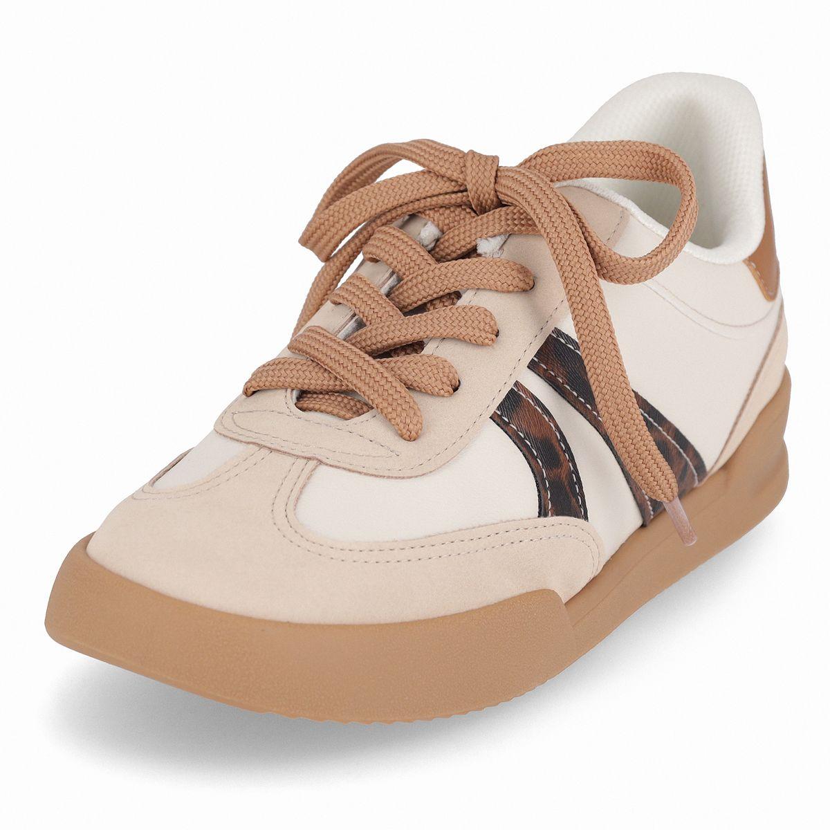 Zapatilla Mujer Beige/Animal Print Caroline Piccadilly-6