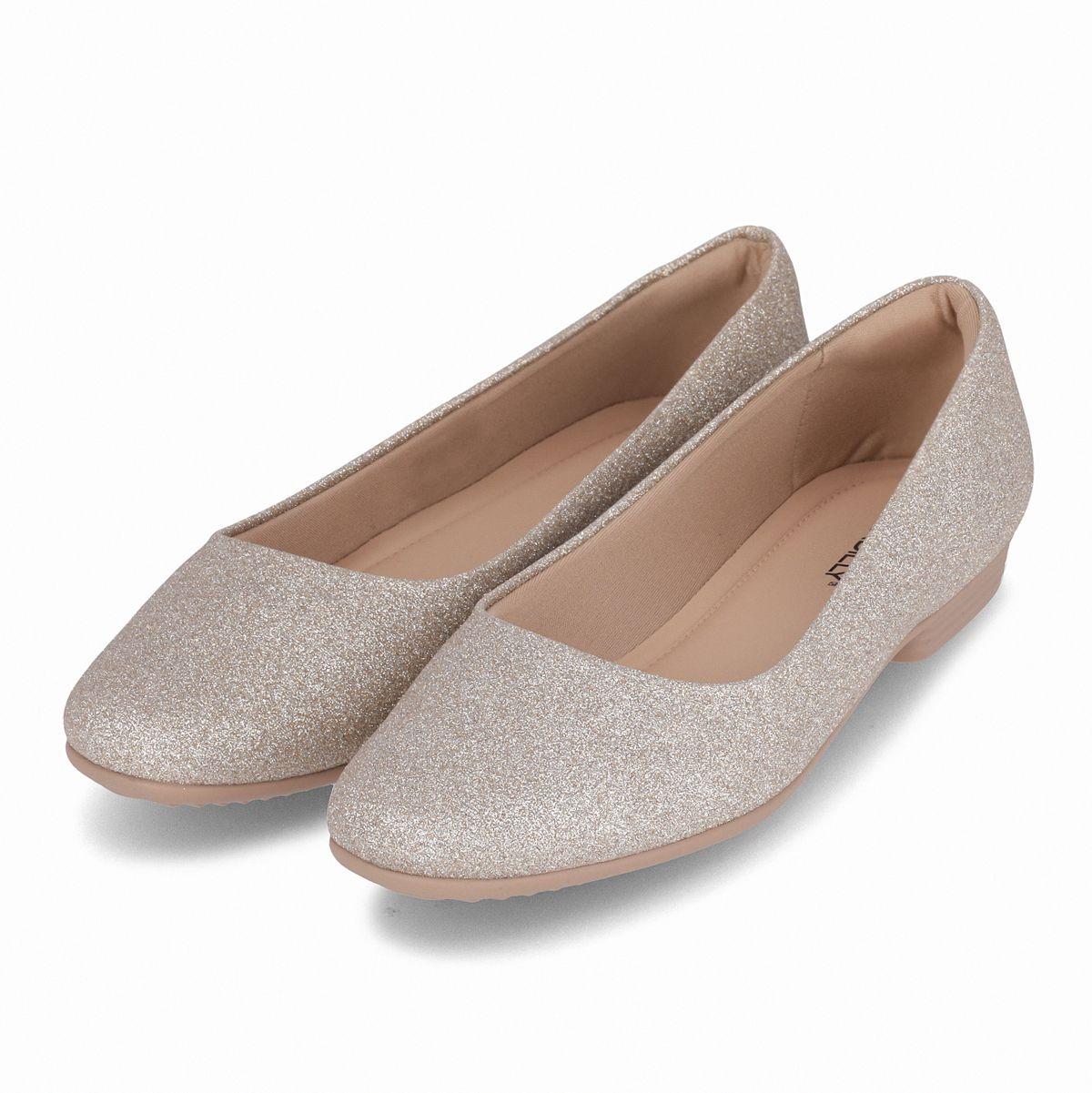 Ballerina Mujer Champagne/Glitter Raquel Piccadilly-2