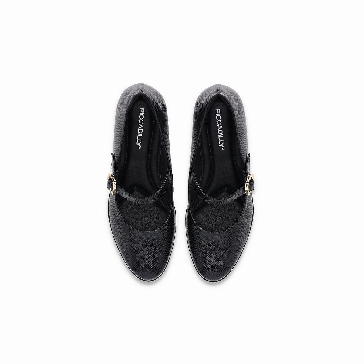 Zapato Mary Jane Mujer Negro/Crocco Danubia Piccadilly-2