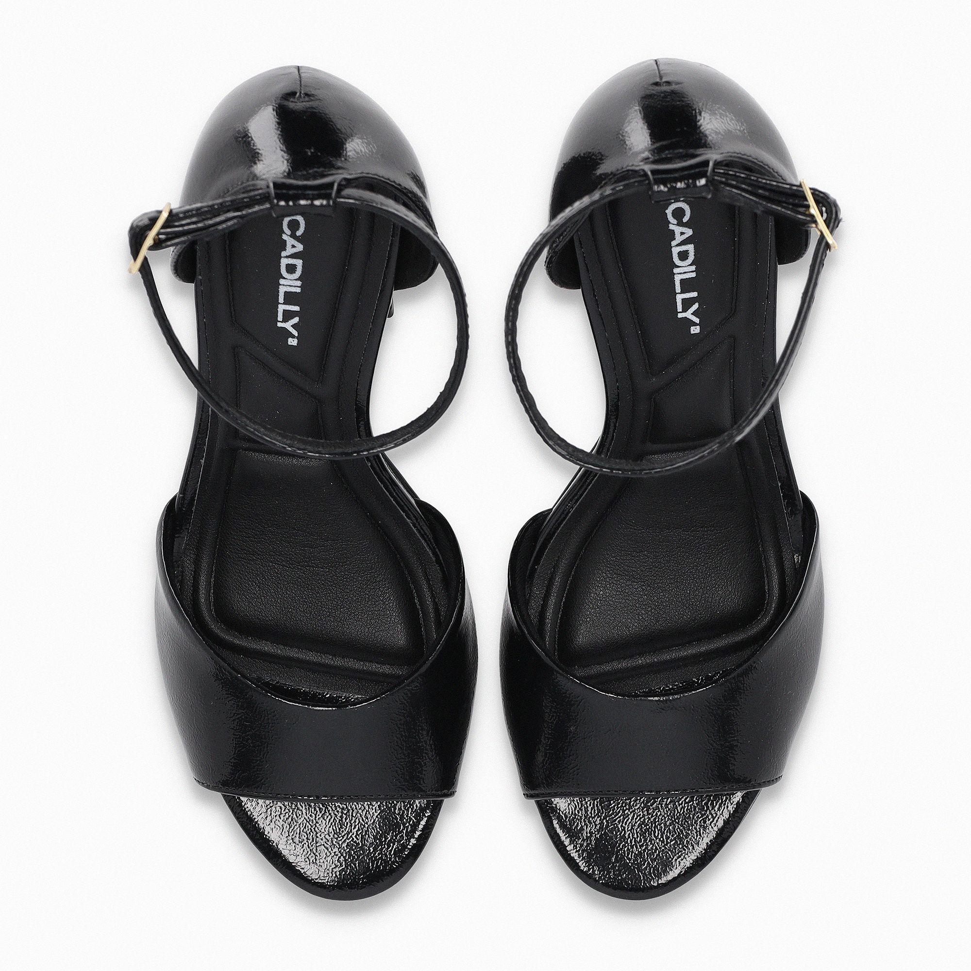 Sandalia Mujer Negro/Charol Cristine 319 Piccadilly-1