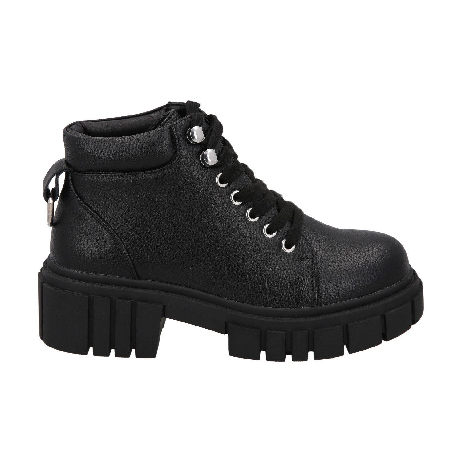 Botin Mujer Negro Cleo Detogni-0