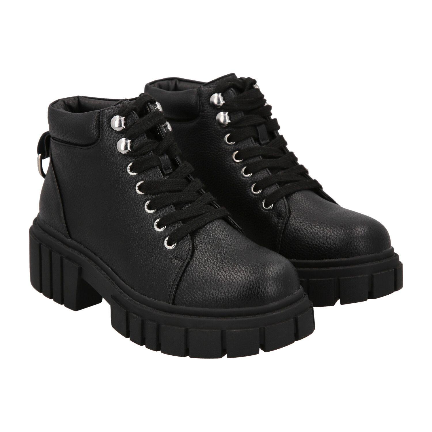 Botin Mujer Negro Cleo Detogni-3