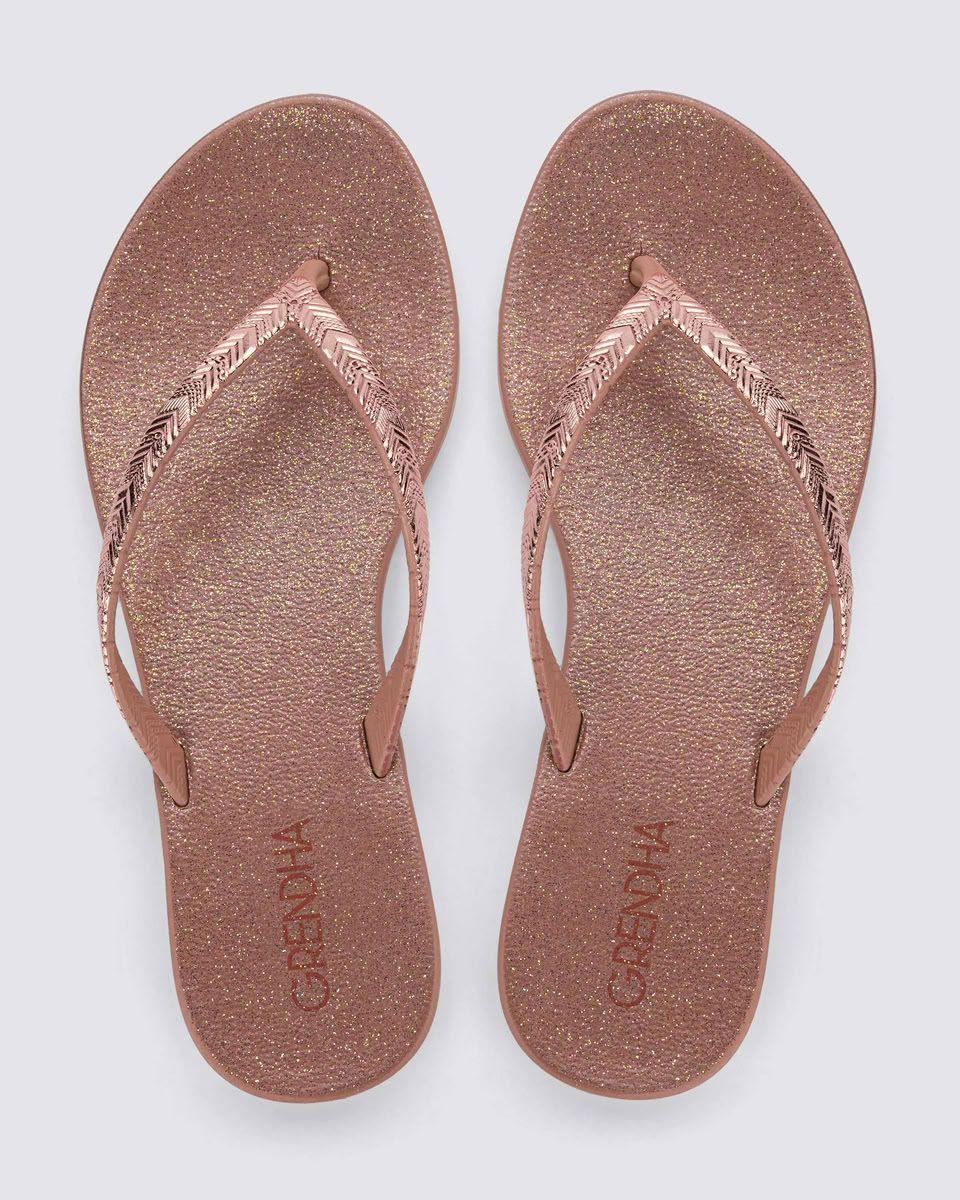 Sandalia Mujer Rosa/Glitter Amor Grendha-1