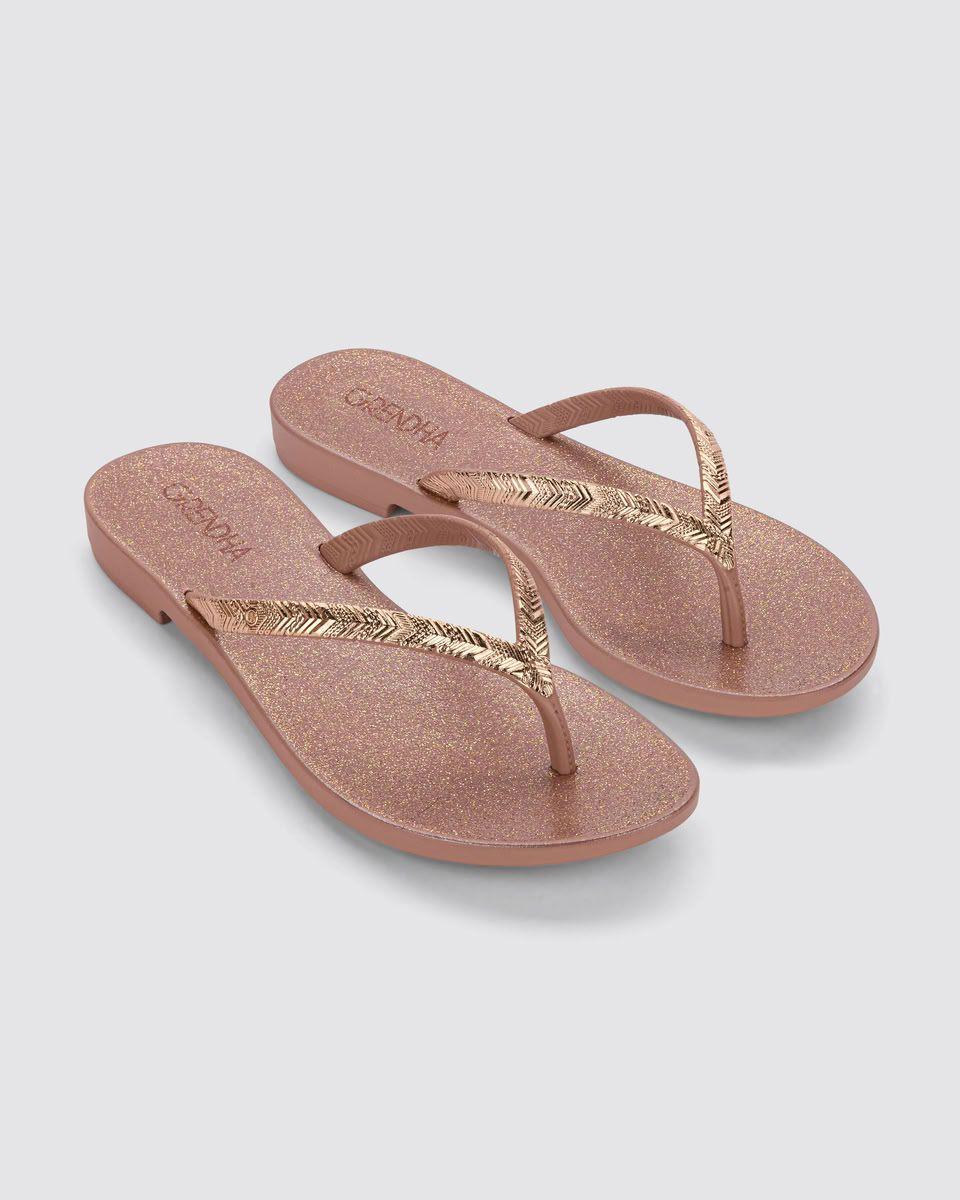 Sandalia Mujer Rosa/Glitter Amor Grendha-2