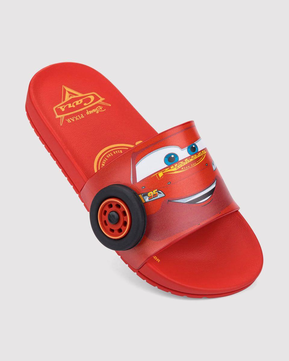 Sandalia Infantil Rojo Cars Ipanema-2