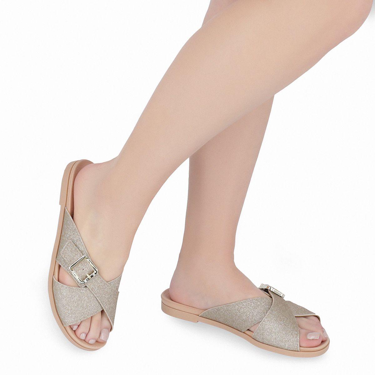 Sandalia Mari Glitter Champagne Piccadilly-2
