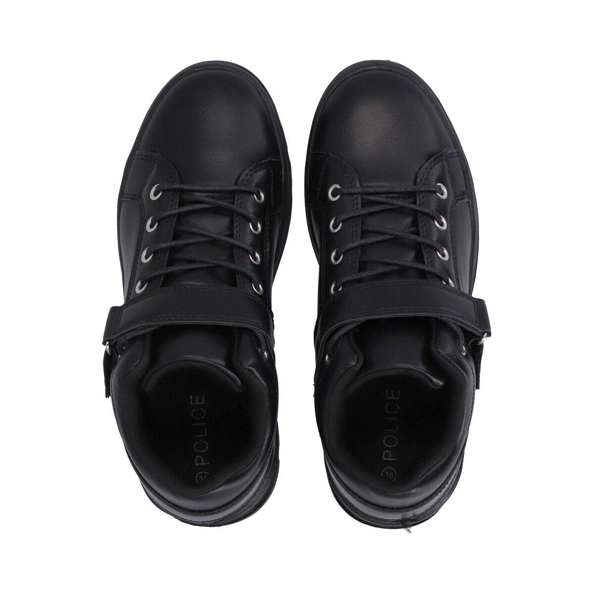 Zapatilla Mujer Negro Solid Police-1