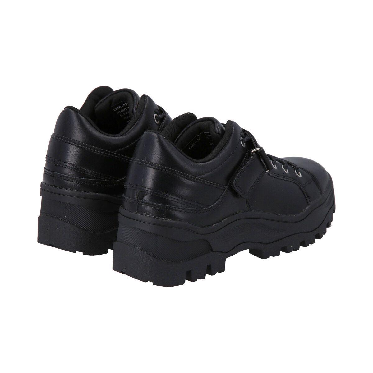Zapatilla Mujer Negro Solid Police-4