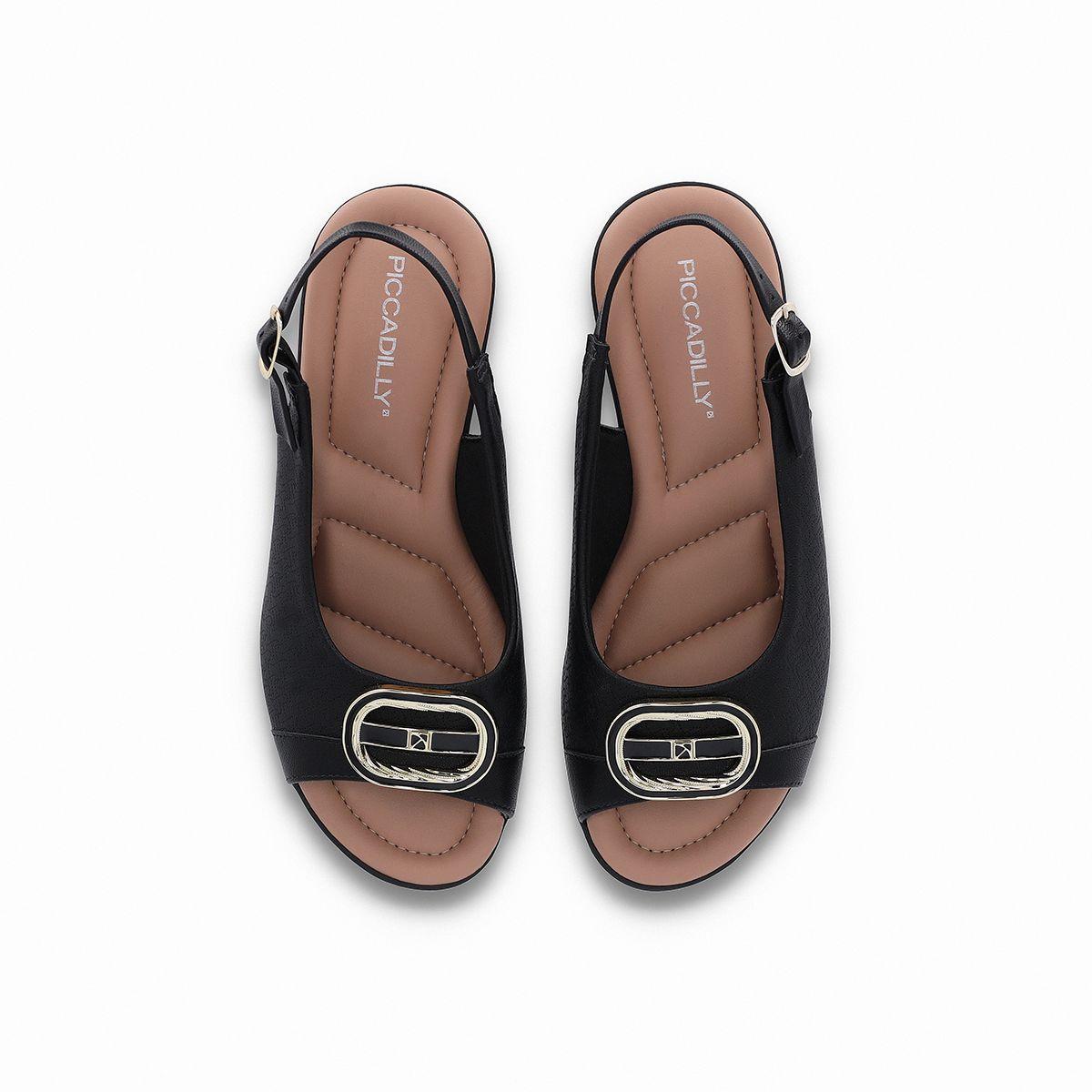 Sandalia Mujer Negro Carla Piccadilly-1