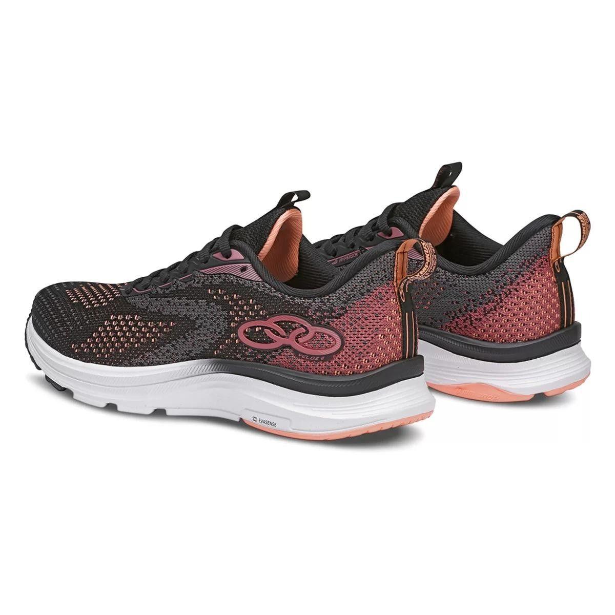 Zapatilla Mujer Veloz 2 Negro/Rosado-3