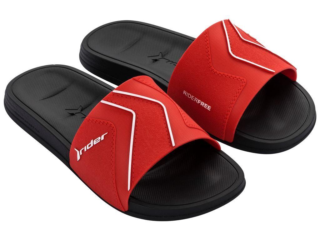 Sandalia Hombre Rojo Street Rider-0
