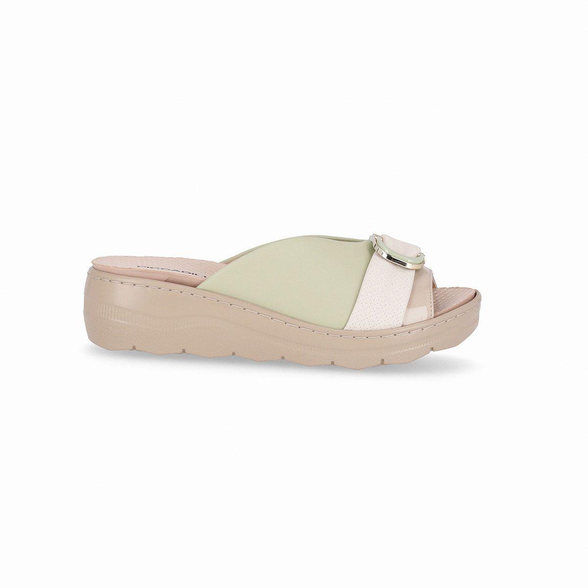 Sueco Mujer Anabela SPA Verde 570 Piccadilly-0